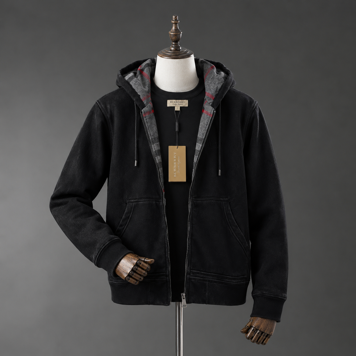 Gilet à carreaux